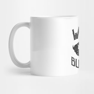 White Buffalo Western Mug